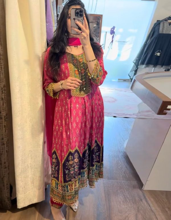 BE 405 TRENDING WEAR PRINTED TOP WITH PANT