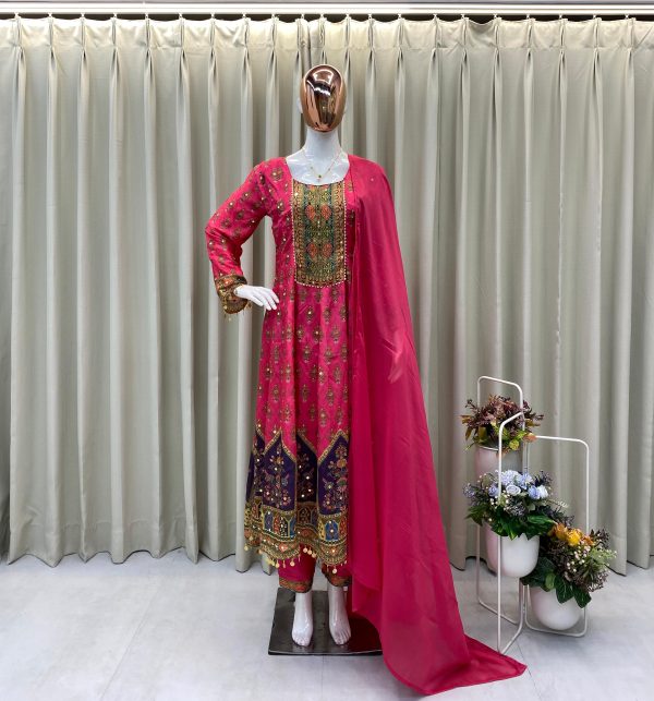 BE 405 TRENDING WEAR PRINTED TOP WITH PANT