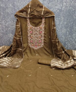 F 13 STUDIO VICHITRA SILK SUIT MATERIAL ONLINE