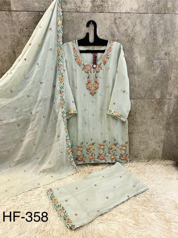 HOOR TEX HF 358 B READYMADE SALWAR KAMEEZ