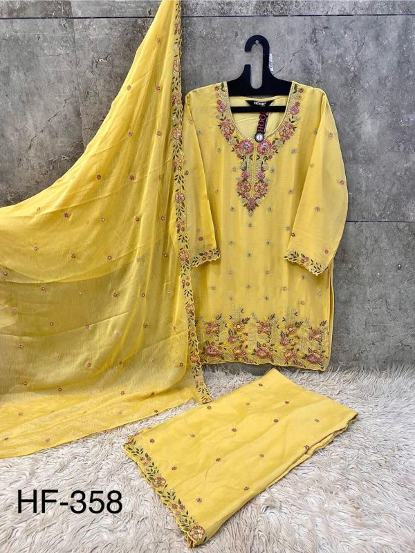 HOOR TEX HF 358 D READYMADE SALWAR KAMEEZ
