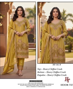 HOOR TEX HF 361 B READYMADE SALWAR SUIT