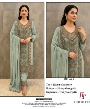 HOOR TEX HF 366 A READYMADE PAKISTANI SUITS