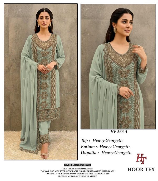 HOOR TEX HF 366 A READYMADE PAKISTANI SUITS