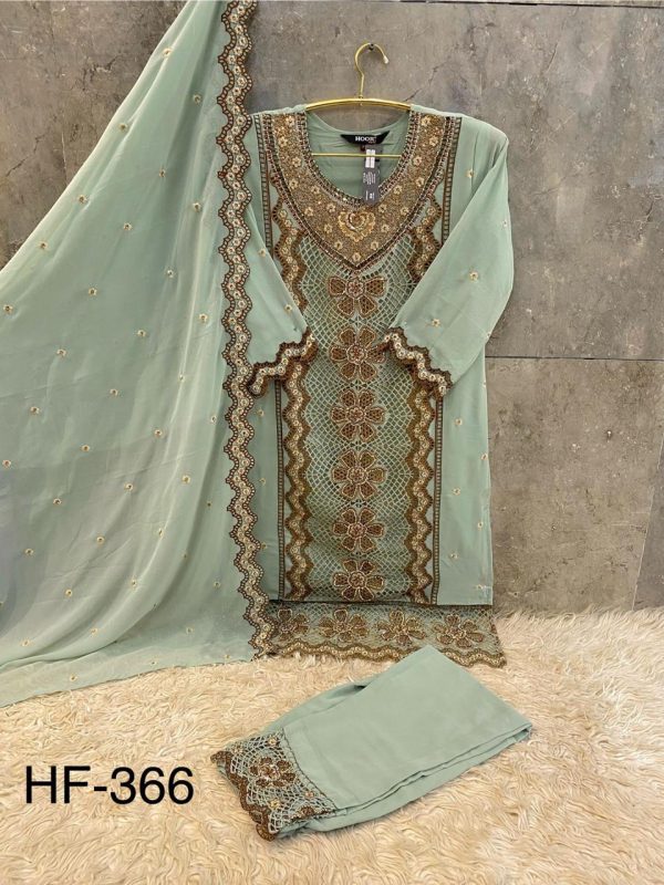 HOOR TEX HF 366 A READYMADE PAKISTANI SUITS