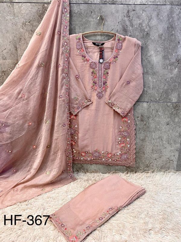 HOOR TEX HF 376 B READYMADE PAKISTANI SUITS