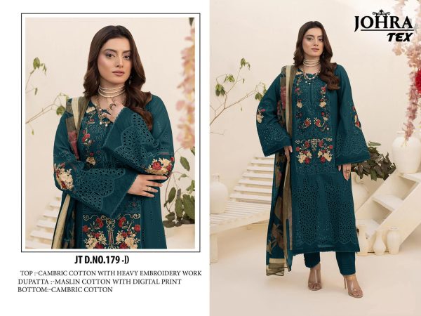 JOHRA TEX JT 179 D COTTON PAKISTANI SALWAR KAMEEZ