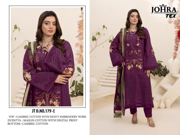 JOHRA TEX JT 179 E COTTON PAKISTANI SALWAR KAMEEZ