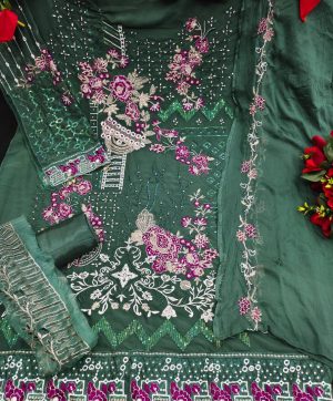 KALEESHA FASHION KF 134 B GEORGETTE SALWAR KAMEEZ