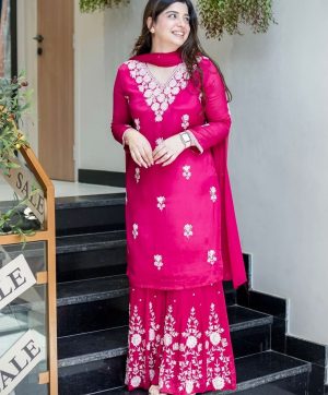 KAVYA FAB KF 3182 A TRENDING SHARARA SUIT