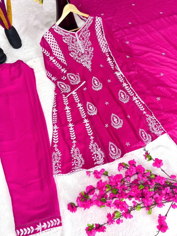 KAVYA FAB KF 3184 A TRENDING PLAZZO SUIT WHOLESALE