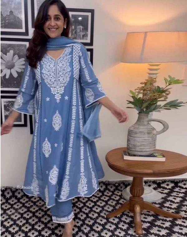 KAVYA FAB KF 3184 B TRENDING PLAZZO SUIT WHOLESALE