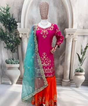 KAVYA FAB KF 3186 DESIGNER PLAZZO SUITS ONLINE