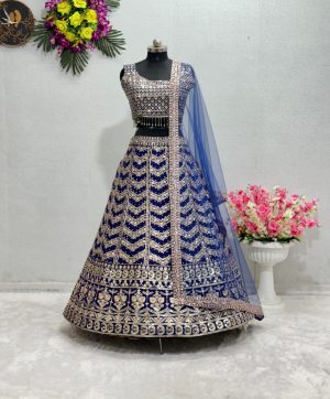KF 1004 LATEST GEORGETTE LEHENGA CHOLI WHOLESALE