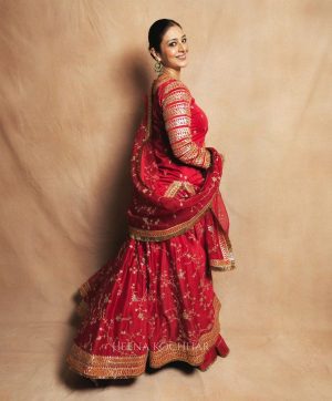 LC 1406 LATEST PREMIUM TAFFETA SILK LEHENGA