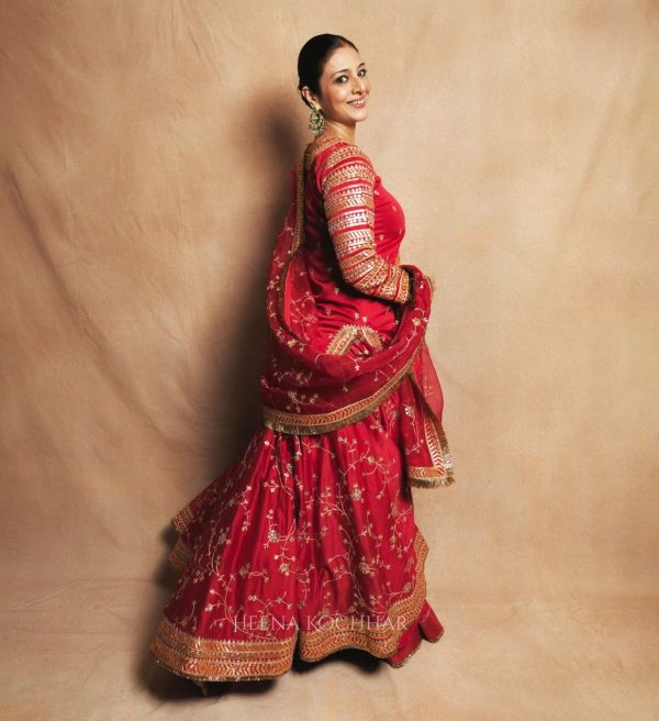 LC 1406 LATEST PREMIUM TAFFETA SILK LEHENGA