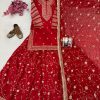LC 1406 LATEST PREMIUM TAFFETA SILK LEHENGA