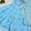LG 2006 B DESIGNER GEORGETTE GOWN WHOLESALE