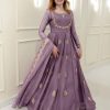 LG 2006 C DESIGNER GEORGETTE GOWN WHOLESALE