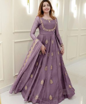 LG 2006 C DESIGNER GEORGETTE GOWN WHOLESALE