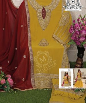 MARYAM'S 171 A GEORGETTE PAKISTANI SALWAR SUIT