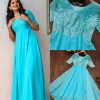 MC LATEST PARTY WEAR GOWN WHOLESALE