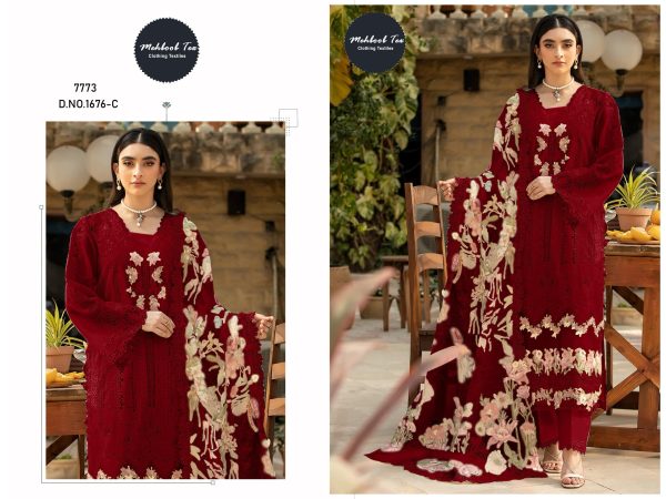 MEHBOOB TEX 1676 C COTTON SALWAR KAMEEZ
