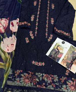 MEHBOOB TEX 1716 C COTTON EMBROIDERED SUITS