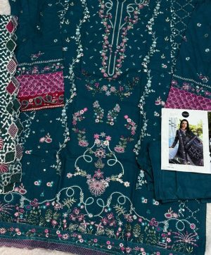 MEHBOOB TEX 1743 COTTON EMBROIDERED SALWAR SUITS