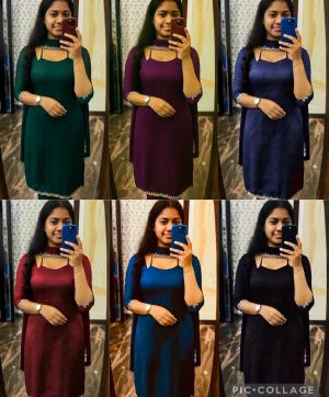 MOX CREATION NEW REAL MODDLING KURTI DUPATTA SET