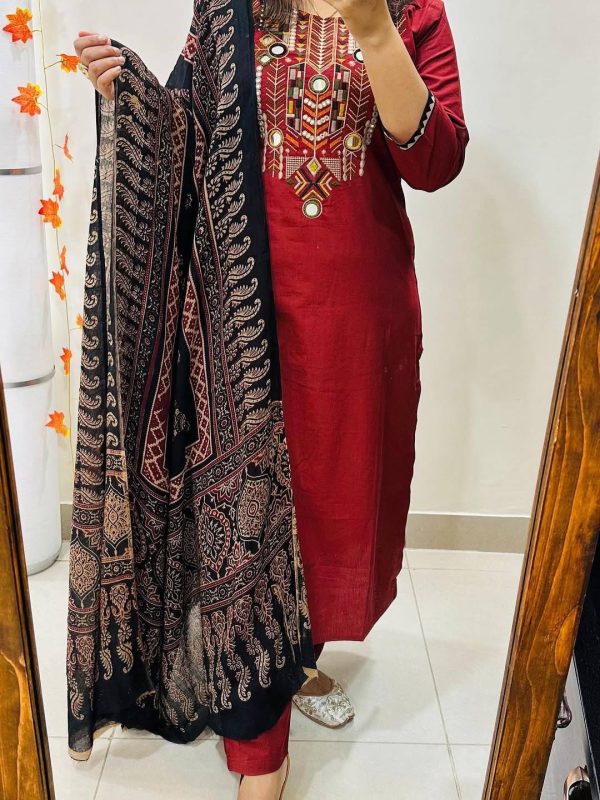 MOX CREATION SPECIAL KURTI PENT DUPATTA SET