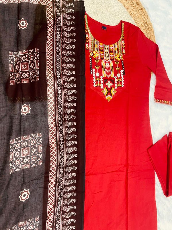 MOX CREATION SPECIAL KURTI PENT DUPATTA SET
