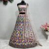 MT 1012 LATEST HEAVY SOFT NET LEHENGA CHOLI
