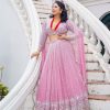 MT 1020 TRENDING GEORGETTE LEHENGA CHOLI