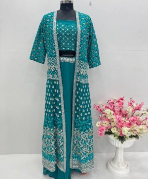 MT 1029 LATEST LEHENGA KOTI WHOLESALE