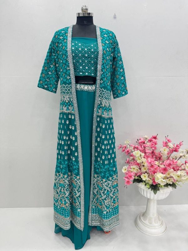 MT 1029 LATEST LEHENGA KOTI WHOLESALE