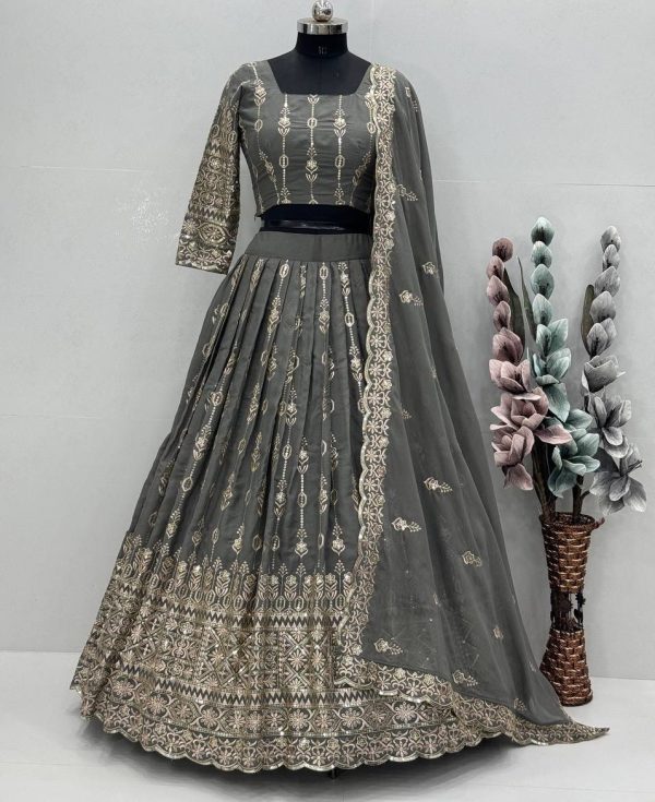 MT 1034 LATEST LEHENGA CHOLI WHOLESALE