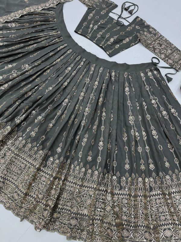 MT 1034 LATEST LEHENGA CHOLI WHOLESALE