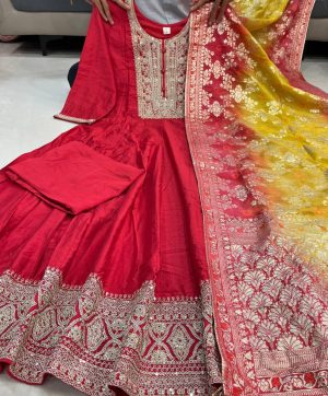 MT LATEST AKSHARA ANARKALI FESTIVAL COLLECTION