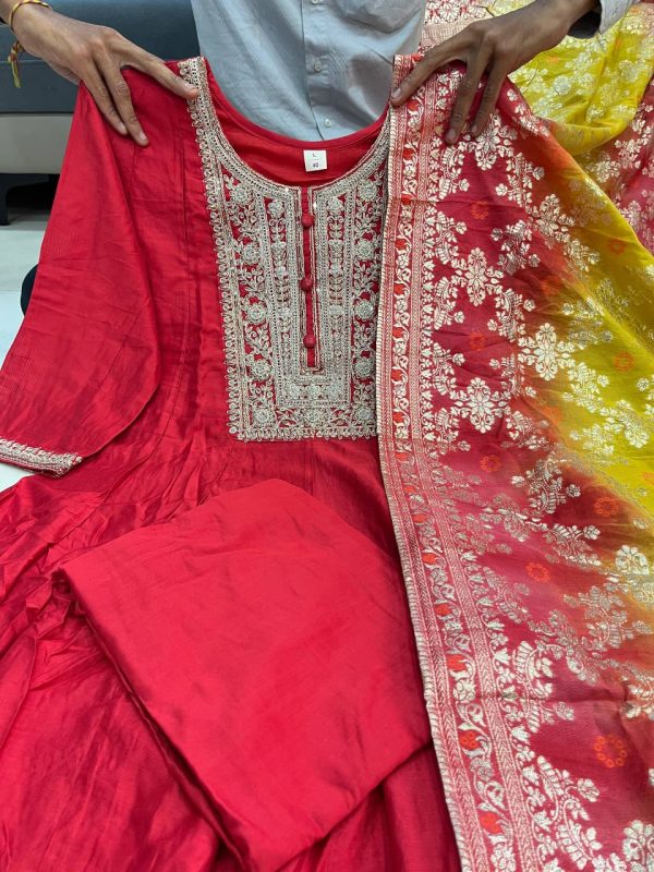 MT LATEST AKSHARA ANARKALI FESTIVAL COLLECTION