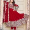 PD 1137 C LATEST GEORGETTE GOWN WHOLESALE
