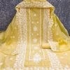 RN SILK MILL CHANDERI NECK EMBROIDERY MATERIAL