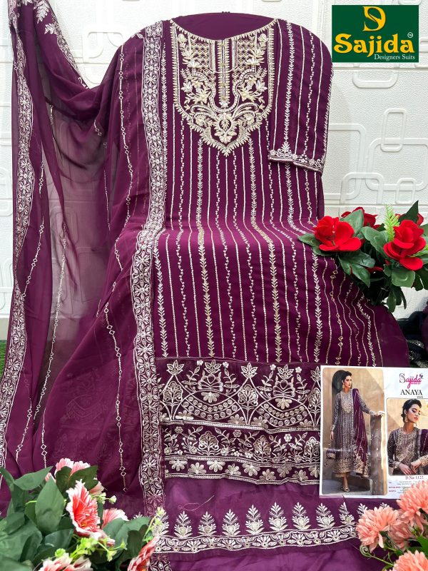 SAJIDA DESIGNERS 1122 ANAYA VOL 5 SALWAR KAMEEZ