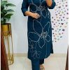 SC EXCLUSIVE SOFT TESLA SLUB KURTI WHOLESALE