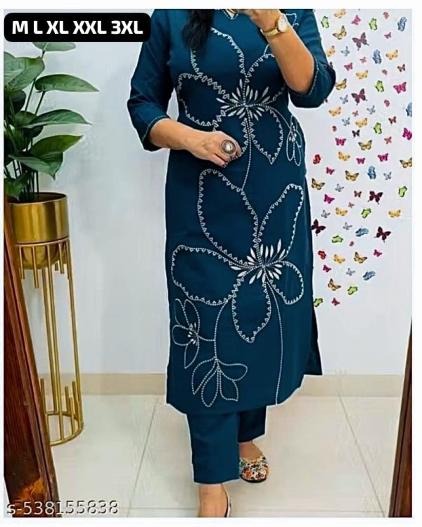 SC EXCLUSIVE SOFT TESLA SLUB KURTI WHOLESALE