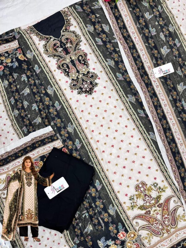SHREE FABS KT 286 VISCOSE MUSLIN SALWAR KAMEEZ
