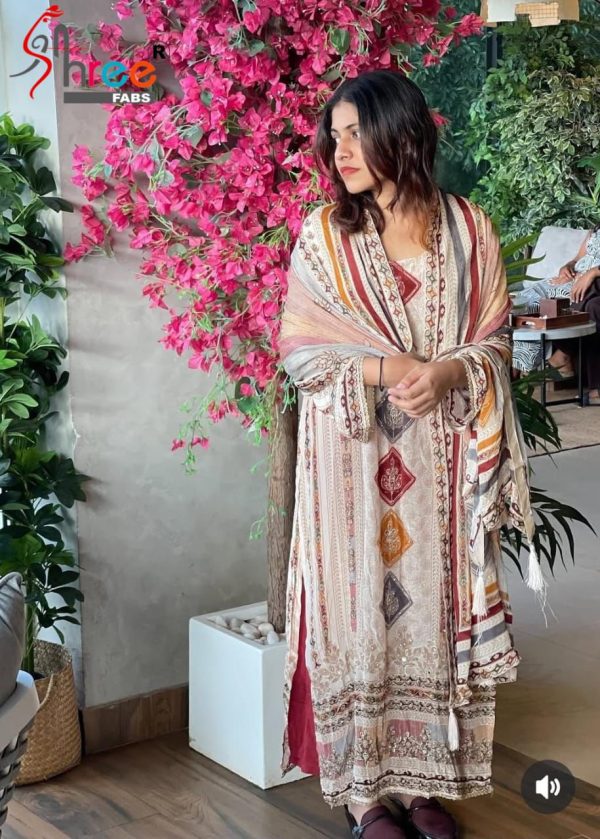 SHREE FABS KT 288 VISCOSE MUSLIN PAKISTANI SUITS