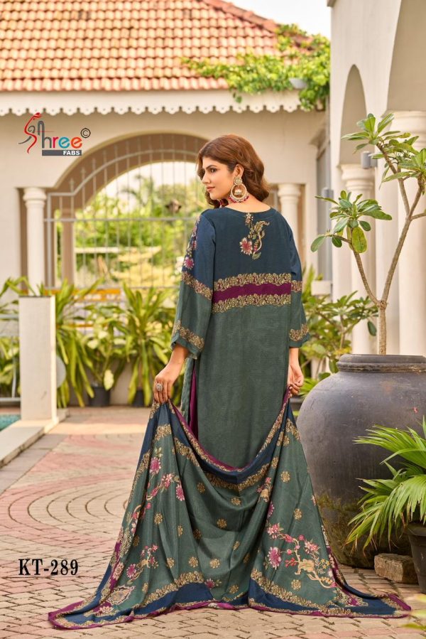 SHREE FABS KT 289 VISCOSE MUSLIN SALWAR KAMEEZ