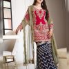 SR 1692 LATEST GEORGETTE PLAZZO SUITS WHOLESALE