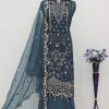 TAWAKKAL FABRICS TF 1305 D ORGANZA PAKISTANI SUIT